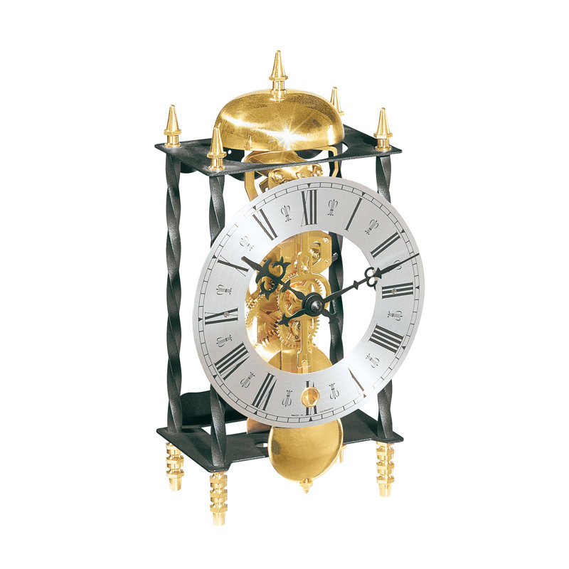 Metal Mechanical Tabletop Clock