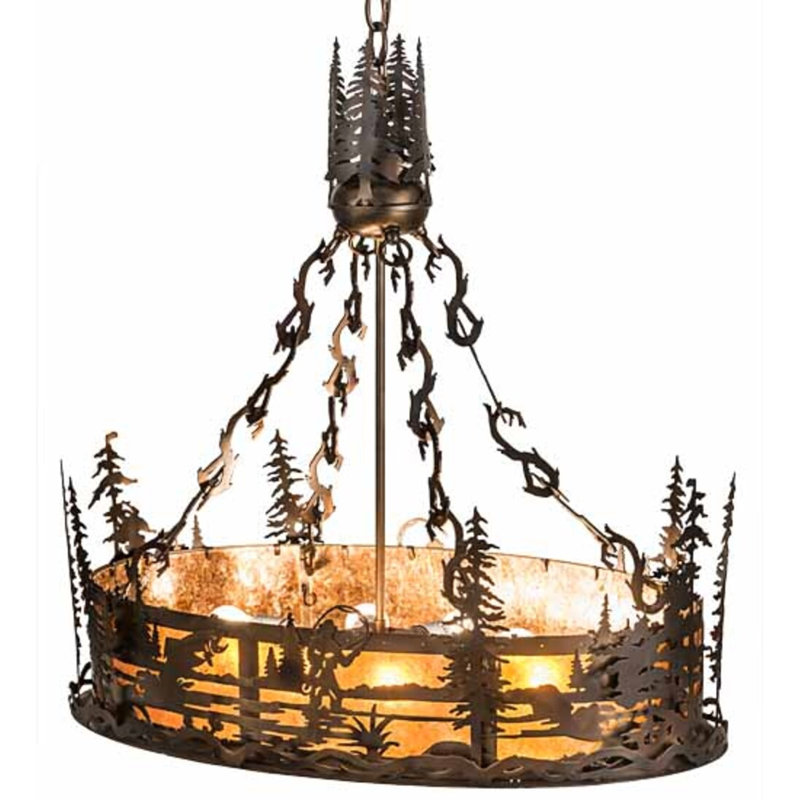 Fly Fisherman 8 - Light Pendant