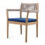 Chaises de salle à manger d'extérieur en bois d'acacia-566461779