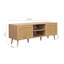 Noemi Rattan TV Unit For Tv's up to 58" - 140CM Width With Storage - TV Stand-868576399