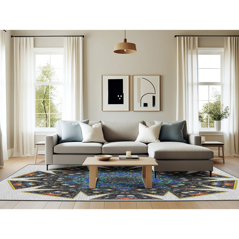 Indoor Rug, Rectangle 6' x 9'