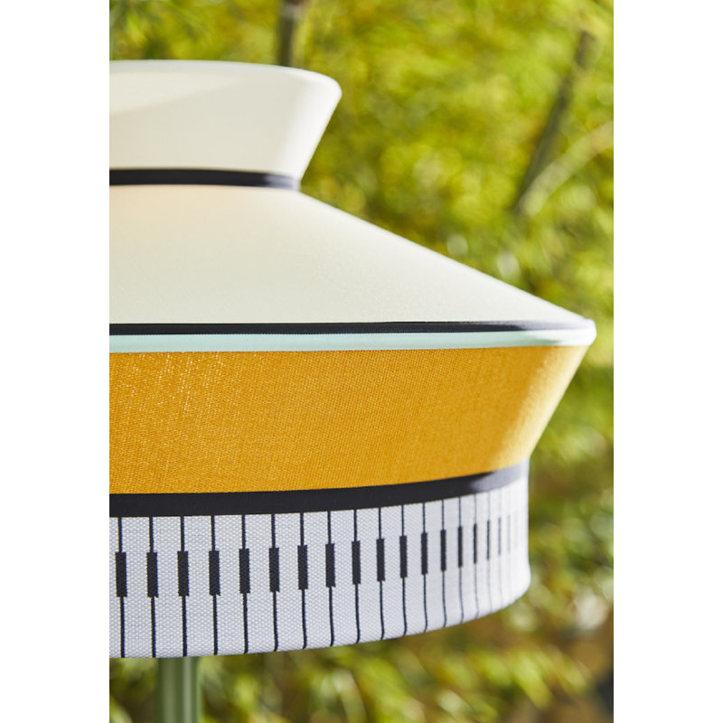 Calypso + Outdoor Floor Lamp, Yellow