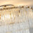 19.33" Flush Mount Ribbed Glass Ceiling Fan with Light Kit and Remote 