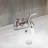 Centerset 2-handle Bathroom Faucet with Drain Assembly