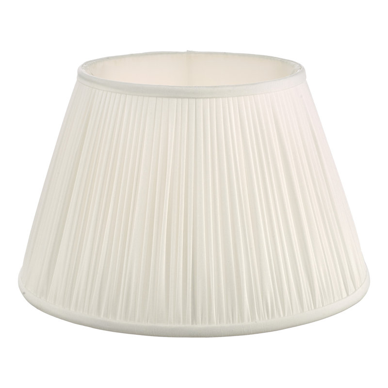 Faux Silk Empire in Ivory, 23 H x 35 W x 35 D cm
