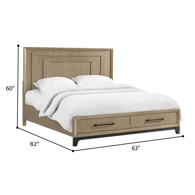 Rikiah Storage Panel Bed, Queen