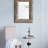 Wood Frame Horizontal and Vertical Rectangle Mirror
