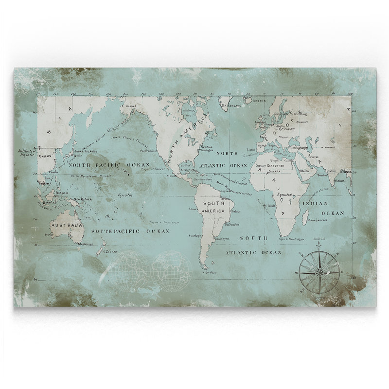 « ocean blue », reproduction de photo sur toile tendue, H 18 po x l 27 po x P 1,5 po