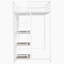 Lit mezzanine avec bureau et échelle en métal Christerfer-597520544