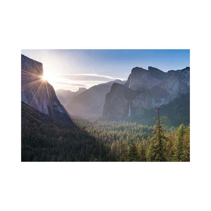 Good Morning Yosemite by Adam Burton - Wrapped Canvas Print, 20.32 cm H x 30.48 cm W