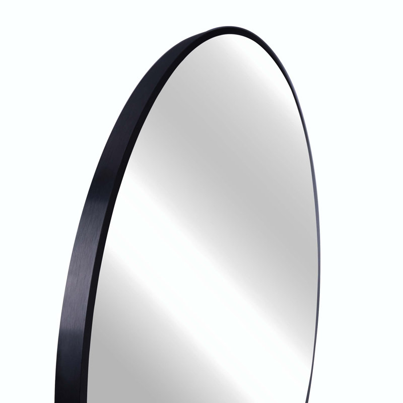 Miroir d'appoint Rauch, Noir, 32" x 32", Rond
