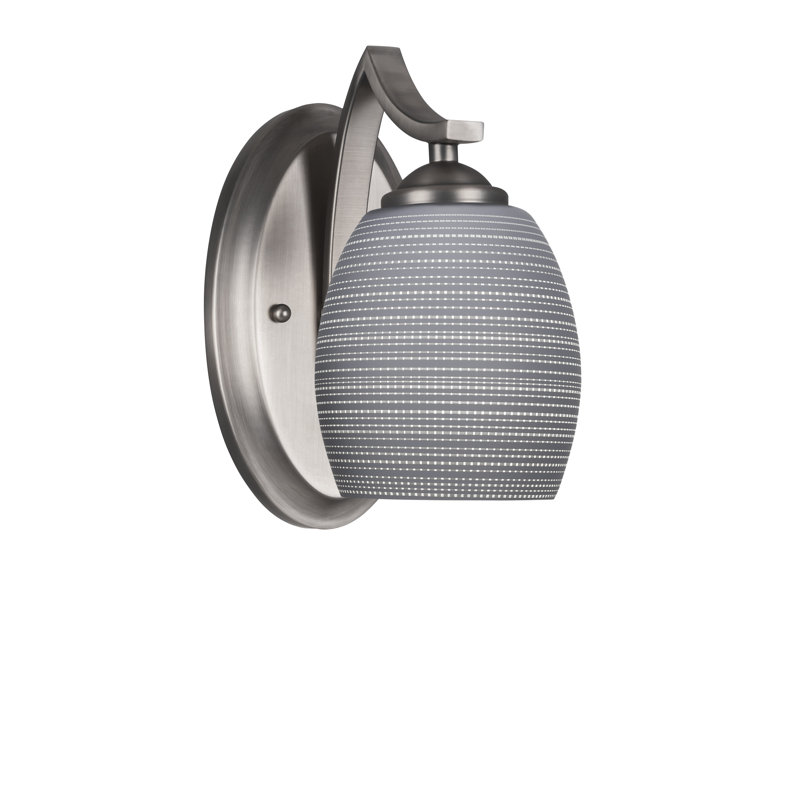 Zilo Wall Sconce, Graphite, Gray