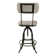 Fabron Swivel Counter Stool with Metal Frame
