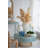 Round Terracotta Vase - Natural White Finish-483120701