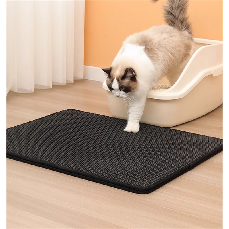 Tapis de fumier à double couche, H 0,11 po x l 19,68 po x P 15,74 po