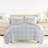 Duvet Cover Set Patterned Microfiber Ultra Soft Bedding in Coarse Paisley-105814056-105814057