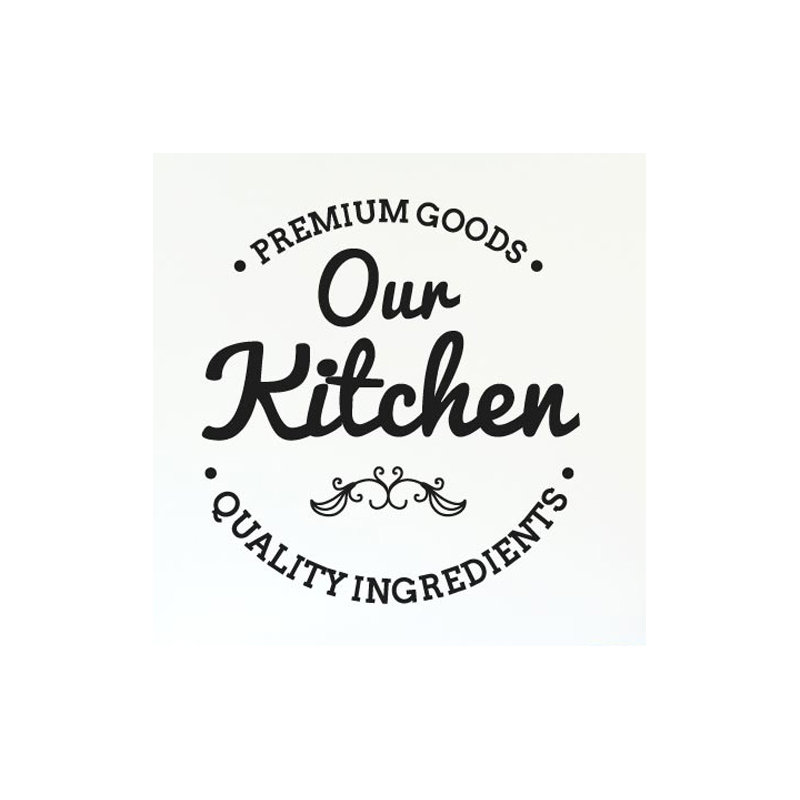 Non-Wall Damaging Wall Decal, Black
