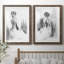 «Soft Silhouette I», ensemble de 2 reproductions d'art-956800061-956800057-1031789615