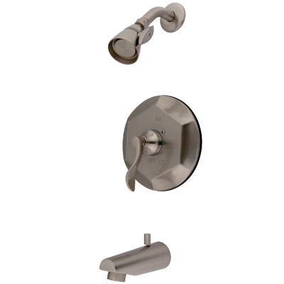 Diverter Tub and Shower Faucet with Valve