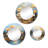 Devak Metal Round Mirror