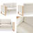 79" Modern 2-Seater Sofa with Solid Wood Legs, Fabric Upholstery Couch with Foam Cushions and Center Support, Clean Line Design for Living Rooms, Bedrooms-1466706625-1466706624