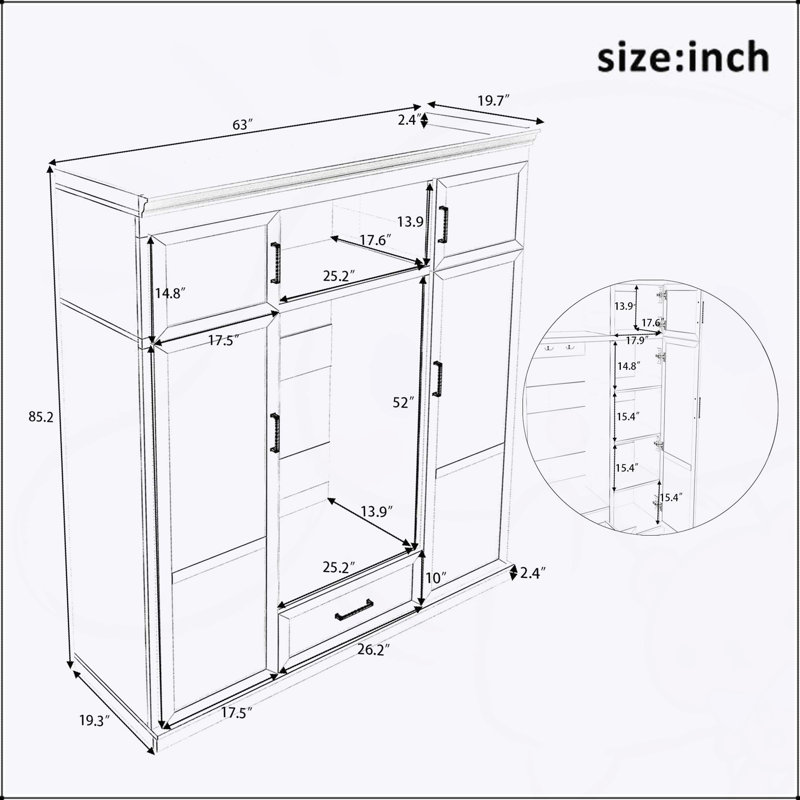 85.2''H Hall Tree with Bench, Hooks, and Adjustable Shelves for Modern Entryway Storage and Organization, Black