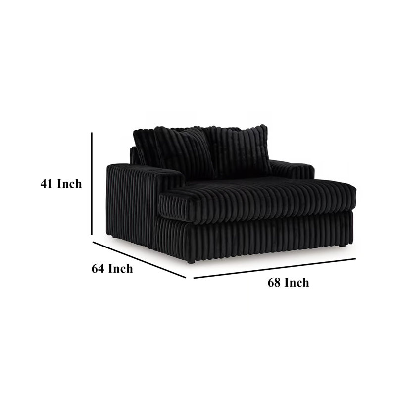 Chaise longue rembourrée Addy