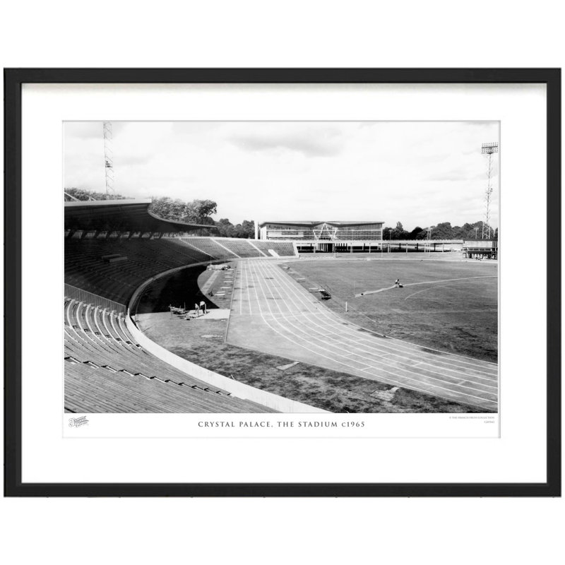 Crystal Palace, The Stadium C1965 by Francis Frith - Single Picture Frame Print, 60cm H x 80cm W x 2.3cm D