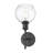 Aamin 1-Light Wall Sconce With Clear Glass-445357284