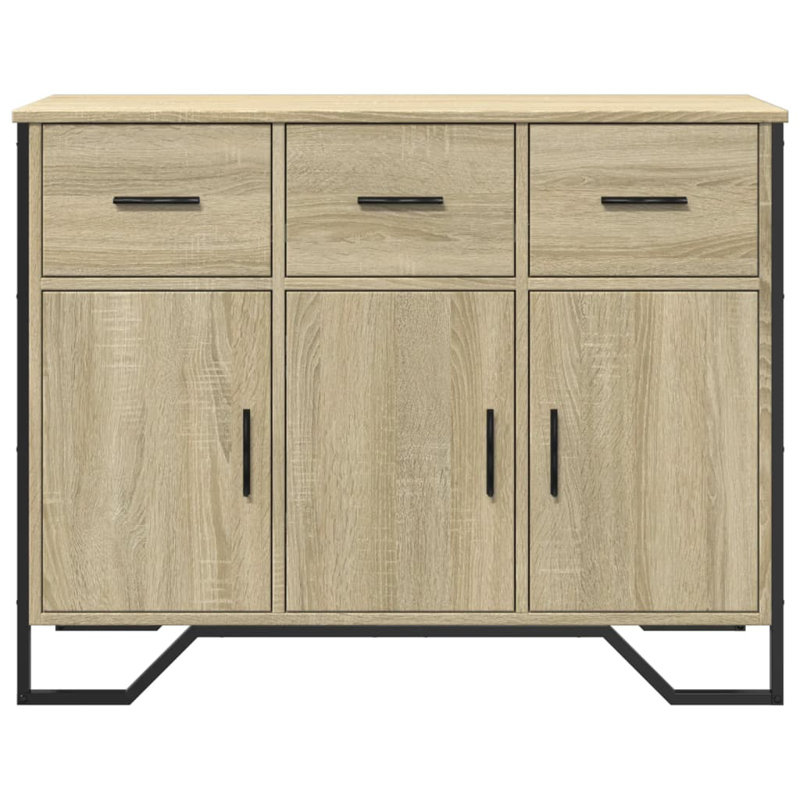 Shevani 97cm Sideboard, Sonoma Oak