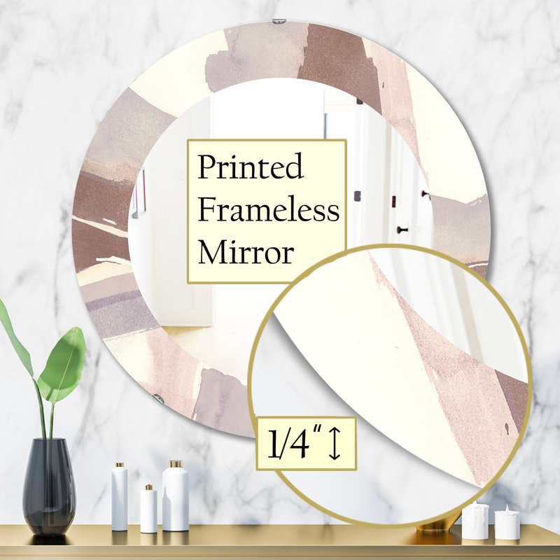 Miroir mural Placid I, H 31,5 po x l po