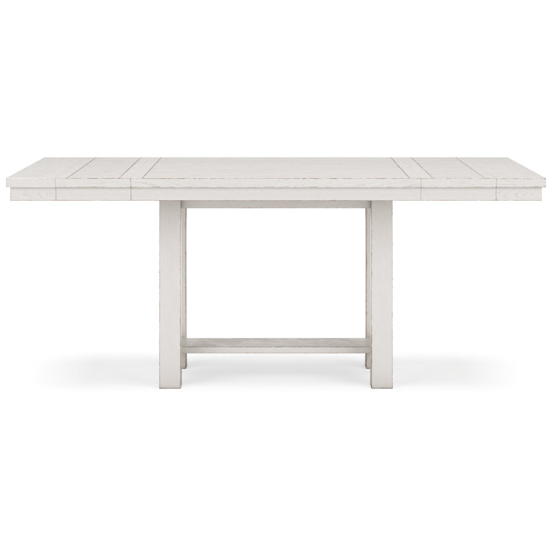 Leandru Solid Wood Base Dining Table