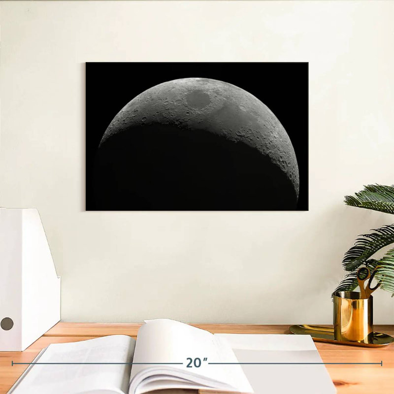 Oberle Dull Moon, 8" H x 12" W