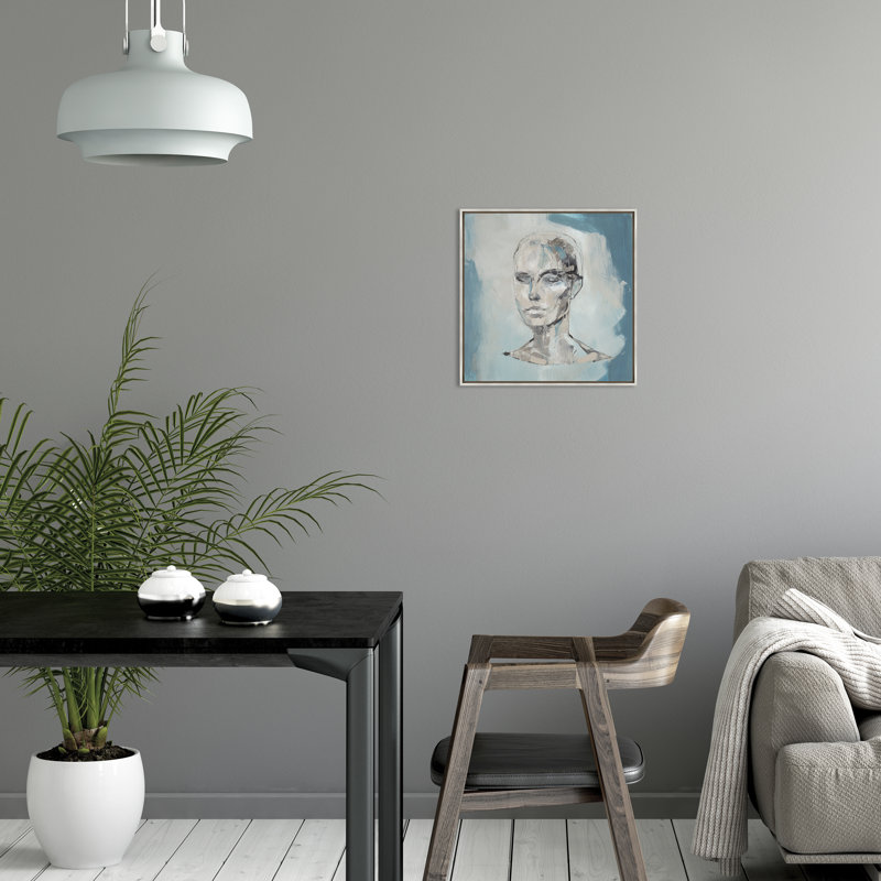 Lundi, portrait II, H 31,5 po x l 31,5 po
