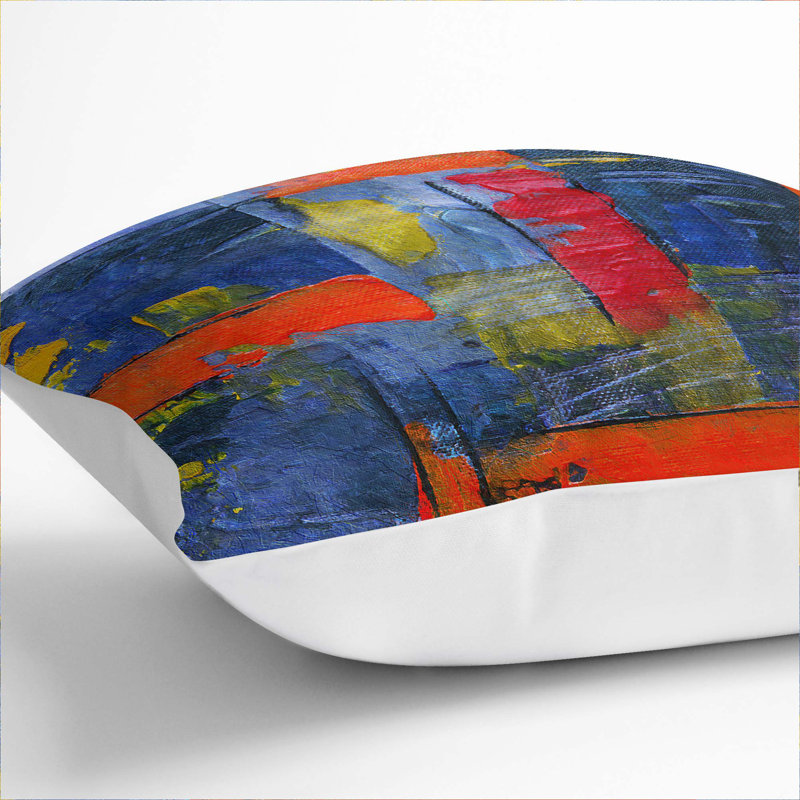 Square Throw Cushion, White, 55 x 55 cm
