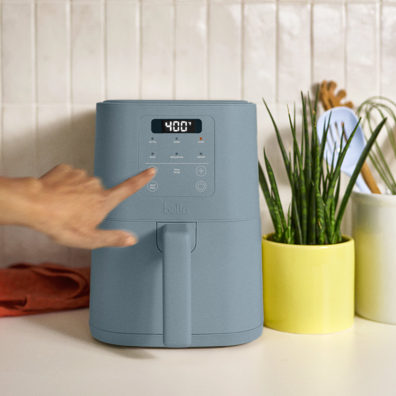 Bella Slim 4.0 QT Air Fryer, Surf