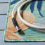 Tapis floral tissé à la machine Shutesbury-874345287