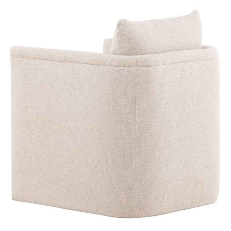 Fauteuil pivotant Liam, Kendra sable