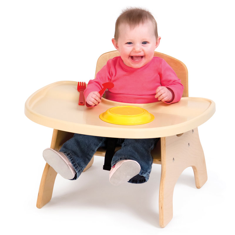 Jonti-Craft® High Chairries® - 5" Height - ThriftyKYDZ®, 15.5" H x 16" W x 18.5" D, With Premium Tray