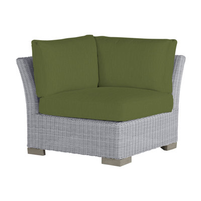 Club Woven Patio Lounge Chair with Cushions