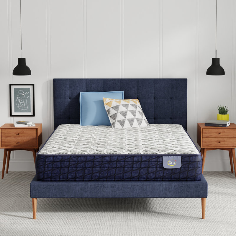 Matelas moyen 11,5 po Serta Clarks Hill II, Lit simple
