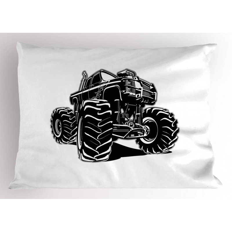 Truck Polyester Sham Set, Twin