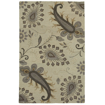 Shalya Hand Tufted Paisley Indoor Rug
