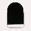 Miroir de maquillage Curva Arch Tri Tone