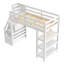Lit mezzanine avec rangement pour lumières DEL-1538856555