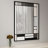 Ebern Designs Rectangular Wall Mirror with Tempered Glass-2091588032-2091588036