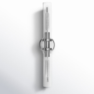 Katya 2 Light Transparent Dimmable Bath Bar