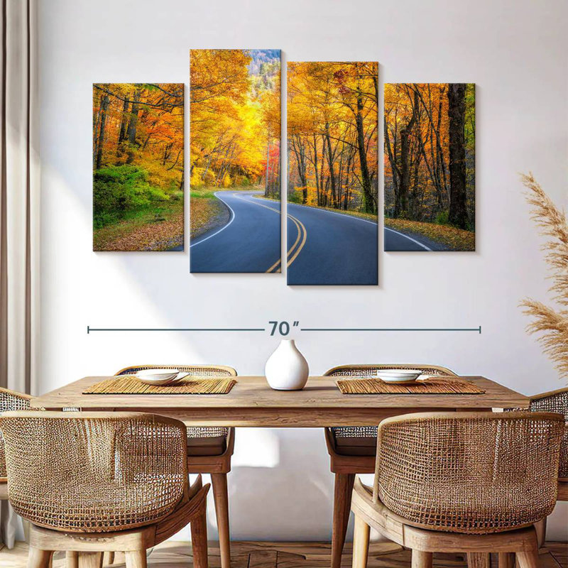 Paysage d'automne à Alvord Road, H 42 po x l 68 po