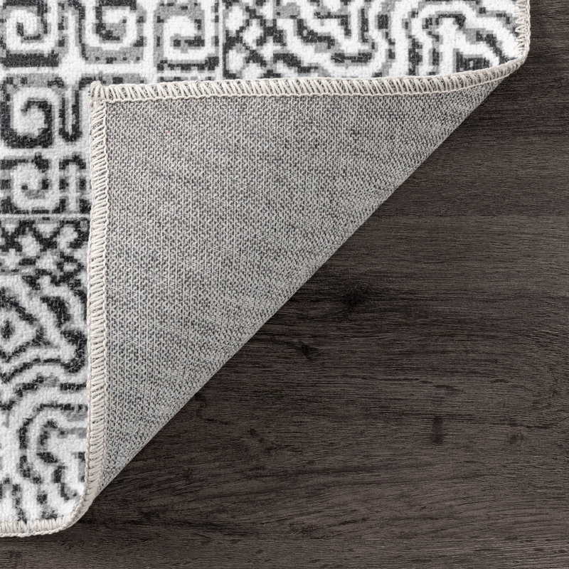 Tapis tribal Hart SpinClean, Tapis de couloir 2 pi 6 po x 8 pi