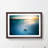 Shell upon the Beach in Abstract - Picture Frame Graphic Art Print-55764646-55764643